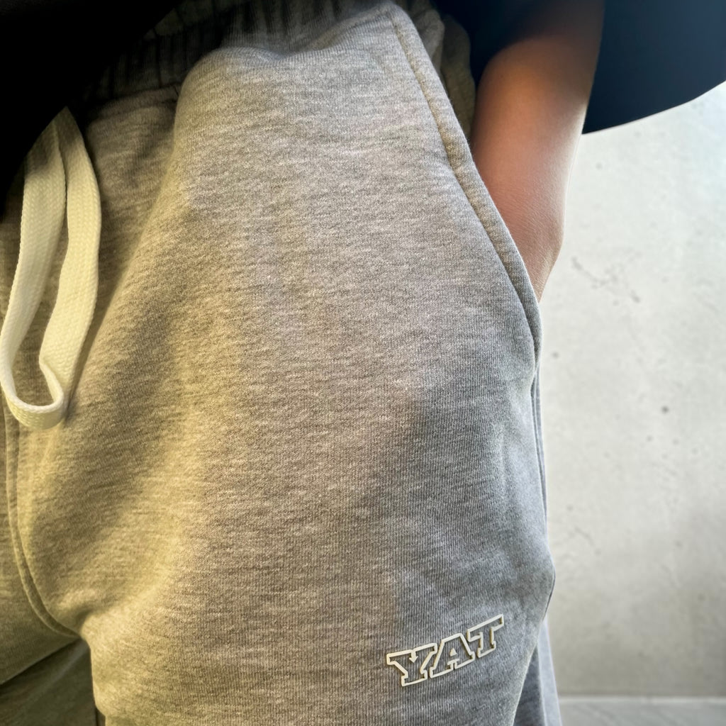 Relaxed fit drawstring shorts