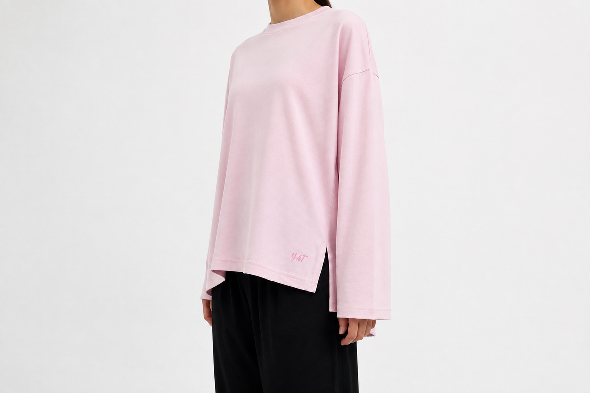 Stay Chill Oversized Long-Sleeve T-Shirt