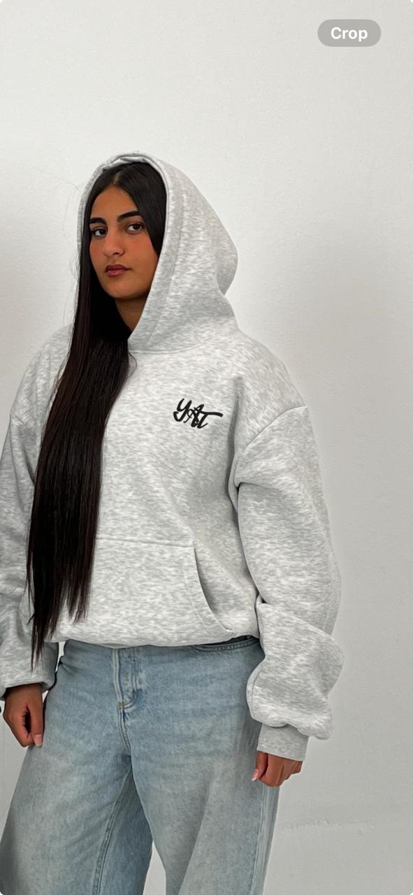 Gray hoodie - شجاعه