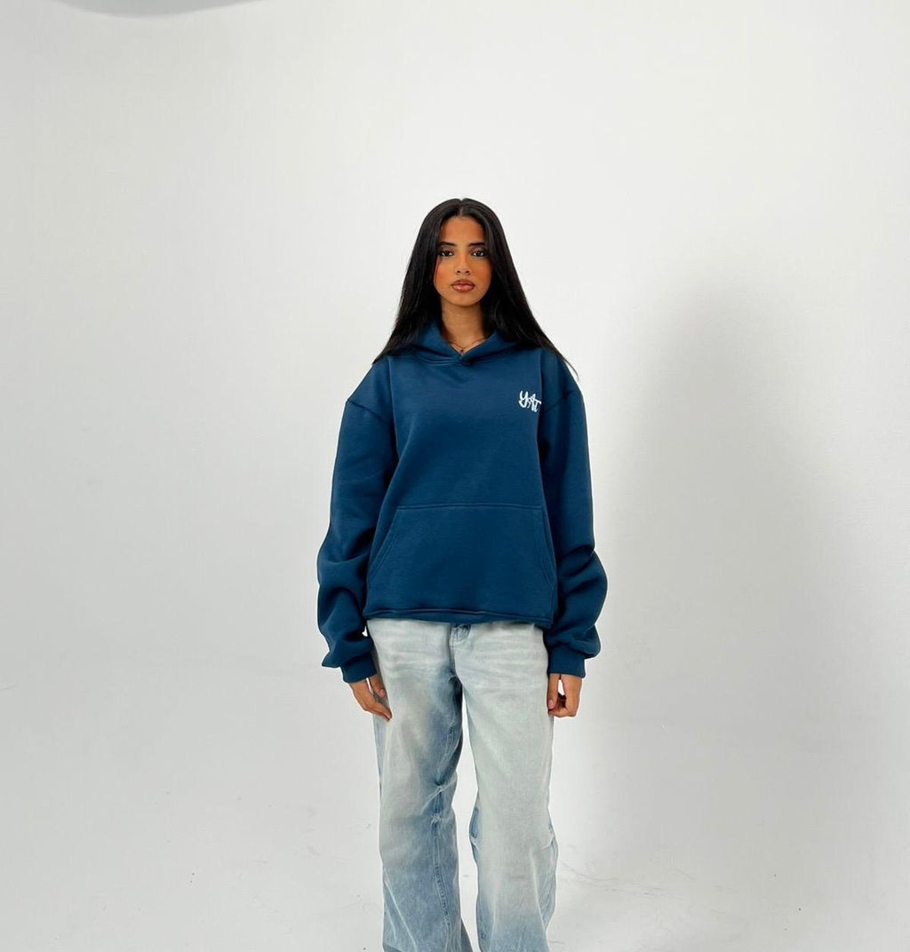 Navy blue hoodie - impact